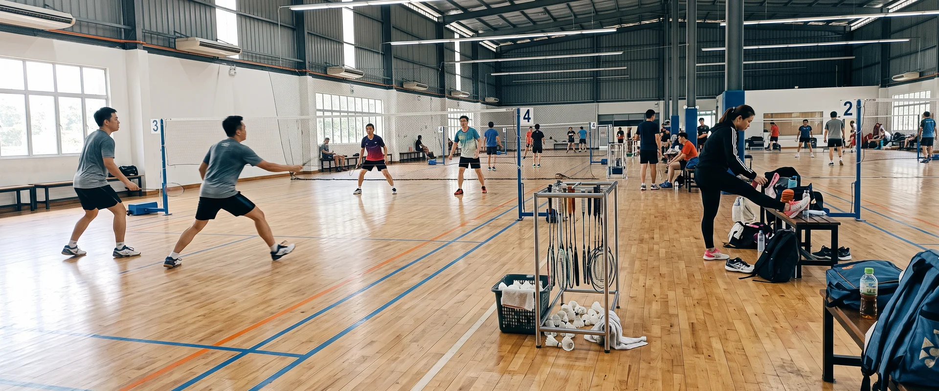 badminton court in Klang Valley