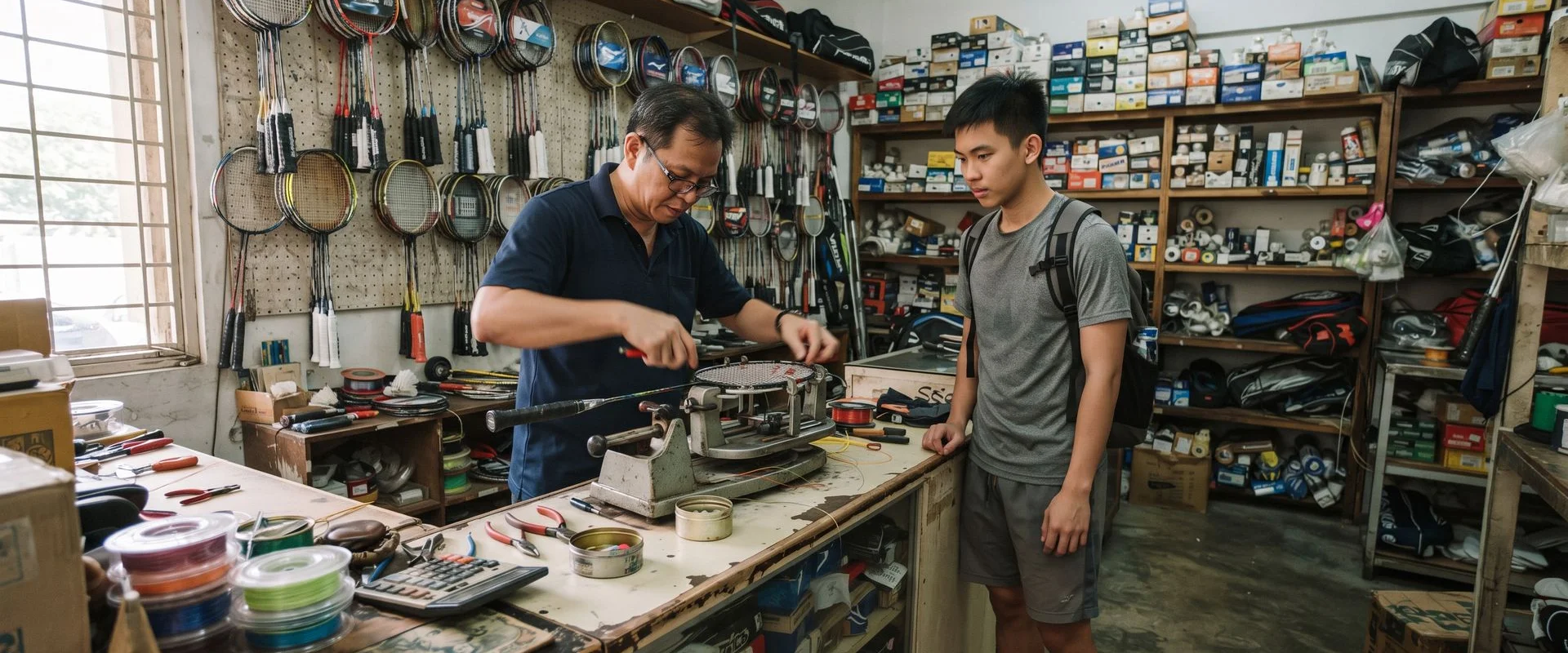 Pro Shop & Racket Stringing